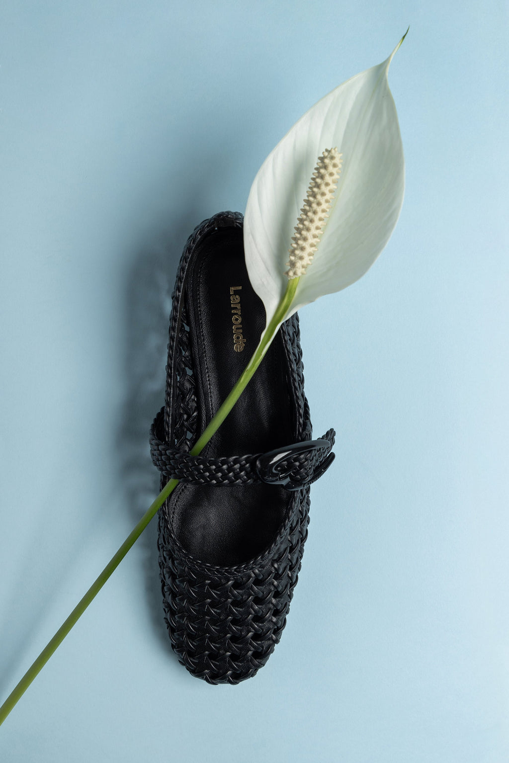 Verona New Macrame In Black Leather