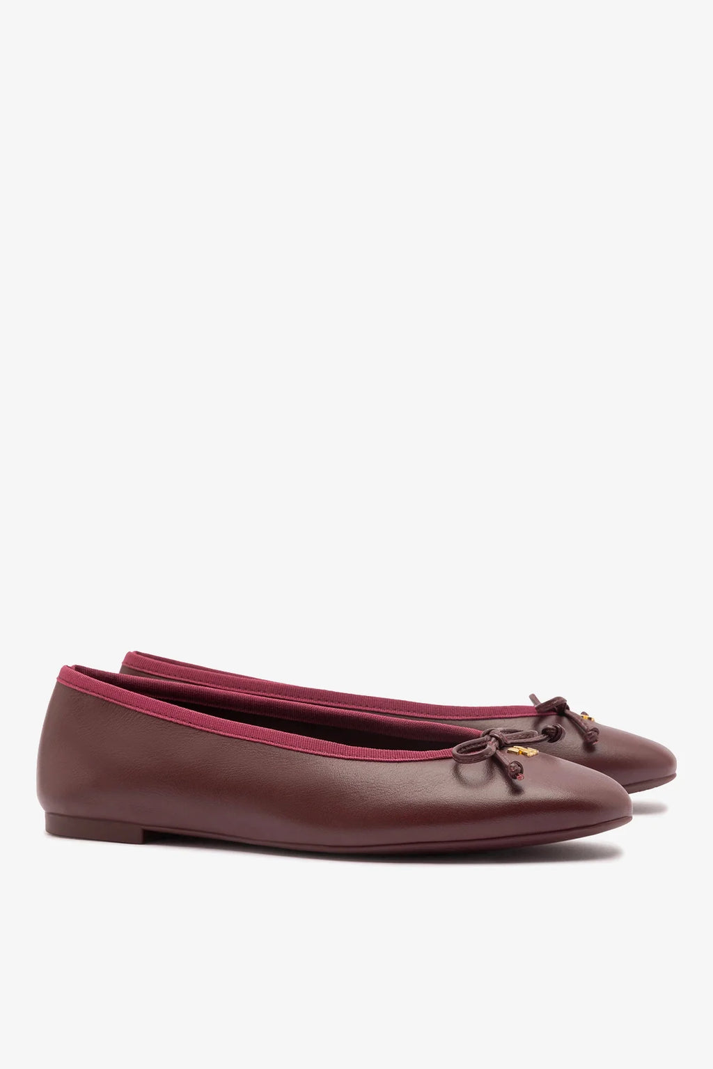 Pavlova Ballet Flat In Burgundy Leather