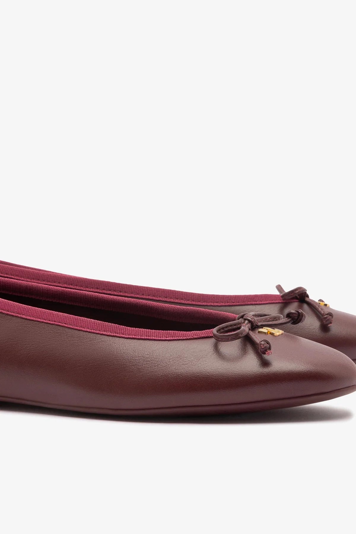 Pavlova Ballet Flat In Burgundy Leather